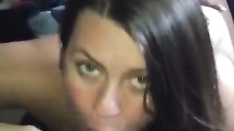 Wife pounded by BBC while blowing husband