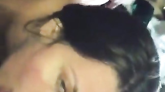 Wife pounded by BBC while blowing husband