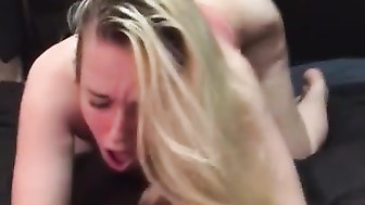 Thick White Girl Gets BBC fucking