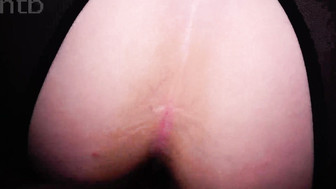 Chubby white wife was having hard and dirty anal sex with her hung black bull pt.2