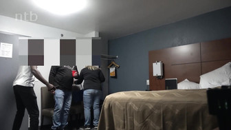 Fat ass cuckold white wife fucks her new black stud and squirts hard