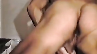 Anna with two North African immigrants