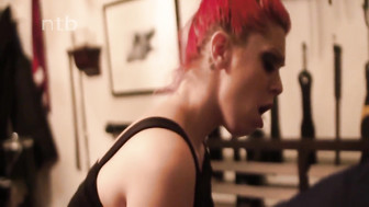 Gorgeous redhead gets BBC