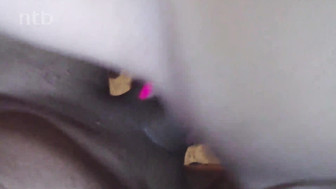 Cuckold white wife fucks her first big black cock and asks hubby to give a hand