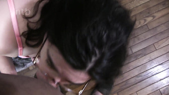 Well endowed black old man teaches freshly married white wife a lesson