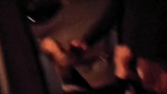 Hotwife fucks bbc outside bar