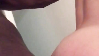 Sent cuck a video of her first cream pie