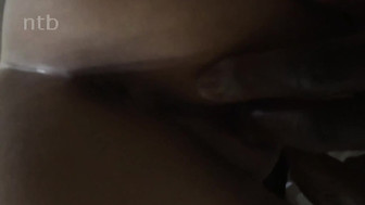 Sexy brunette gets fucked and impregnated by her endowed black stud