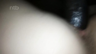 Bareback penetration and filling with cream!