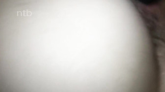 Bareback penetration and filling with cream!