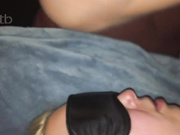 She obviously enjoyed big black piece of meat and her hubby loves filming her in action