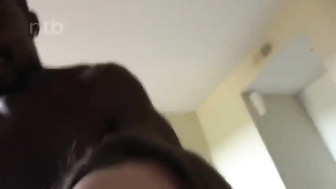 Hot brunette gets fucked by BBC