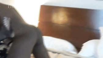 Cuckold white wife fucks big black cock while her husband watches and films