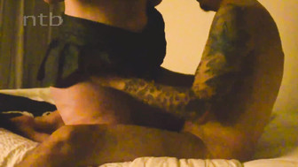 Cuckold white wife gets fucked and impregnated by her endowed black lover