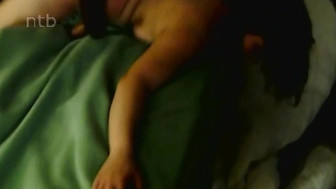 Cuckold white wife sucks hubby's dick while black stud was pounding her pussy