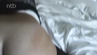 Big black guy with huge BBC fucks white slut