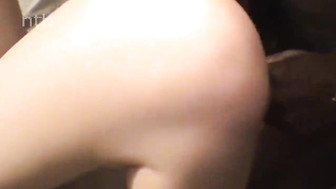 Black cock gangbang for hot white slut