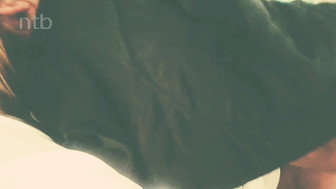 Sneaking in under those sheets and fucking that trimmed pussy bareback