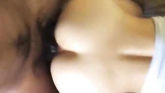 Tight asian pussy makes BBC cum fast