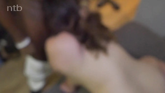 Huge black guy with big dick meets curvy white MILF