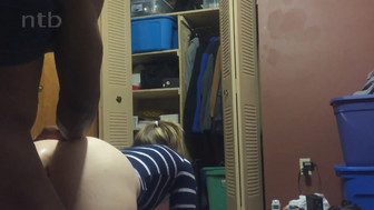 Sexy amateur girl fucks her black bf