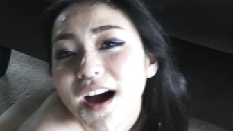 Slutty Asian babe taking BBC