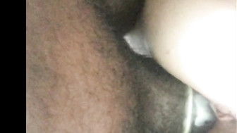 Sexy white babe gets fucked and stretched by her endowed black lover