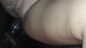 Blond white housewife fucks big black cock in front of hubby