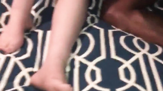 Freshly married cuckold white babe gets that bbc bareback