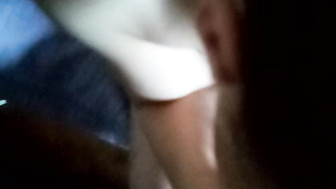 Stacey sucking Black cock