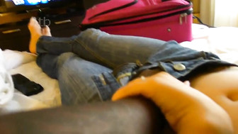 Married white woman cheats with black man