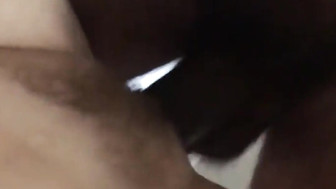 Hung black stud bangs that tight white pussy hard and bareback