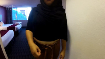 Endowed black stud fuck all her holes and fills her ass with his thick cum