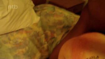 Curly blond white MILF fucks big black cock and shows that beautiful curves