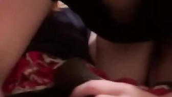 Redhead gf love sucking black dick