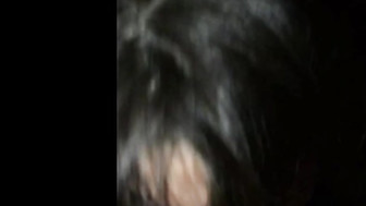 Hung black stud creampied her after bareback banging