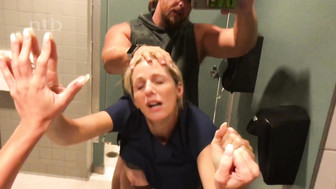 Hotwife was horny as hell and loved that hard and bareback banging from behind