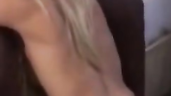 Gorgeous Blonde Hotwife Shared With Black Bull