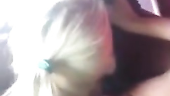 Gorgeous Blonde Hotwife Shared With Black Bull