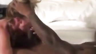 Hot Blonde Cuckolding MILF With Nice Tits Shared With BBC