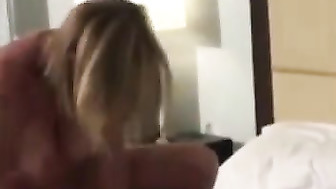 Hot Blonde Cuckolding MILF With Nice Tits Shared With BBC