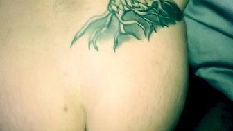 White wife taps out from BBC while hubby films