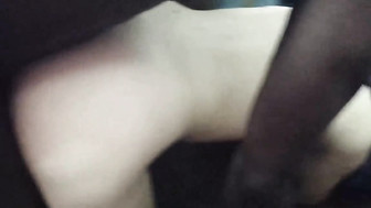 Wife blacked on massage table