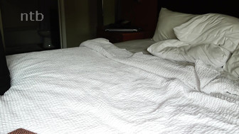 Chubby cuckold white wife came for another round with her endowed black bull