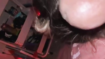 Pretty blonde pawg gets BBC in creamy pussy