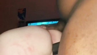 Pretty blonde pawg gets BBC in creamy pussy