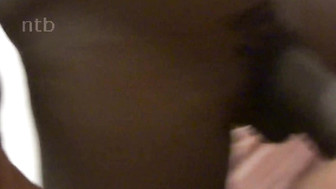 Hung black bull fucks white MILF bareback