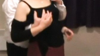 Bull breeds mature hairy wife and hubby lick sperm and has sloppy seconds