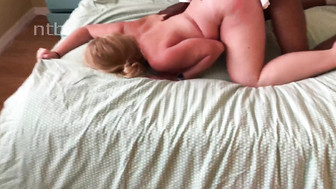 Freckles MILF gets fucked by black bull who showered her face with cum