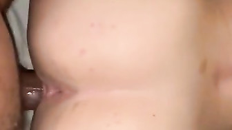 Big Black Cock pounding cheating latina pussy